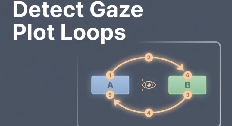 Spotting User Confusion: How Eye Tracking AI Reveals the "Gaze Plot Loop" in Your UX